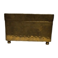 Antike Messing-Schatulle /