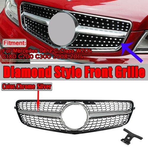 Sport kühlergrill chrom - sport,