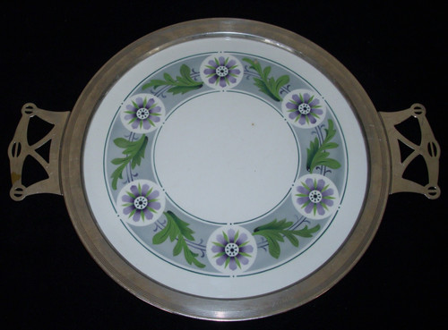 Antike jugendstil tortenplatte - antike,