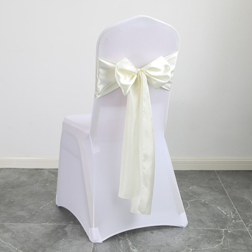Satin stuhlschleife - satin,