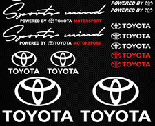 Toyota sports mind aufkleber - toyota,