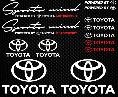 Toyota sports mind aufkleber - toyota,