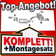 Auspuff für VW GOLF 5 V 2.0 GTI 200PS Schrägheck Auspuffanlage