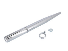 Auspuff - Standard, chrom -