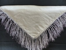 Trachtentuch,  beige, 66x66cm