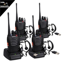 2/4× Walkie Talkie UHF