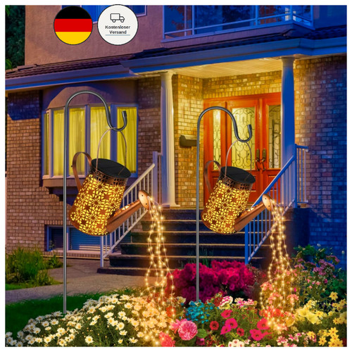 Solar gießkanne mit - solar,