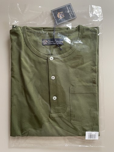 Shirt henley grün charles - henley,