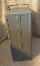 DIA Magazin Box Aufbewahrung Koffer grau mit 10 Diamagazinen und 230 Diarahmen