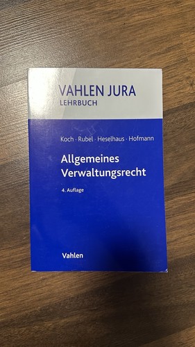 Allgemeines verwaltungsrecht - allgemeines,
