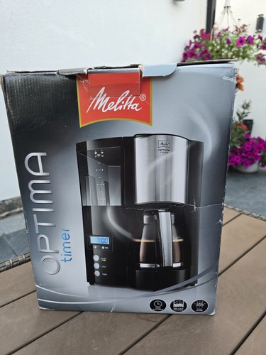 Melitta optima schwarz timer - schwarz,