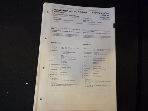 Original service manual - service,