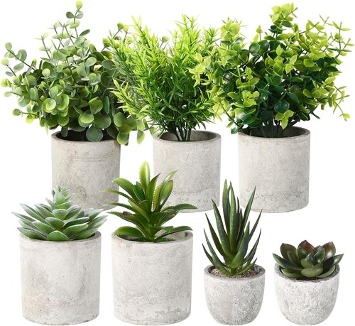 Künstliche blumen topf 7 - künstliche,