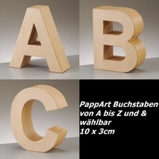 PappBuchstaben PappArt