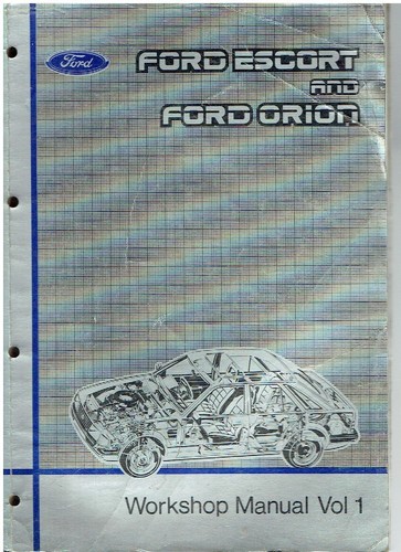 Ford escort mk3 3 - 1.1, 1.6