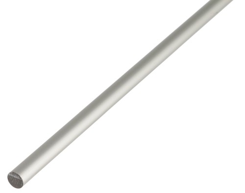 Alberts aluminium rundstange - aluminium,