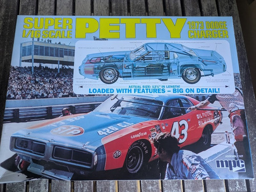 Petty 1973 dodge charger mpc - petty,
