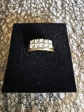 Ring 585 Bicolor Mit Brillanten Größe 46 Gebraucht Wert ca. 1.200 Euro