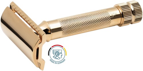 Rasierhobel 34g glanzgold - rasierhobel,