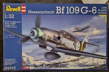 1:32 Revell 04665 Messerschmitt Bf 109 G-6 Late & early Version & Zubehör Lev.5