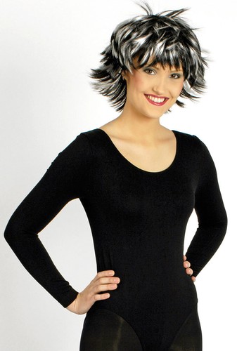 Body schwarz damen elastisch - schwarz,