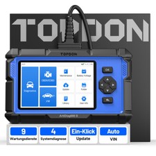 NEW TOPDON AD600S 2.0 Pro KFZ OBD2 Diagnosegerät Scanner 9 Services CAN FD WIFI