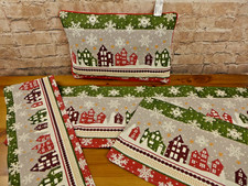 Sander Gobelin Tischset Tischläufer Basket Winter Lights  Weihnachten Größenwahl