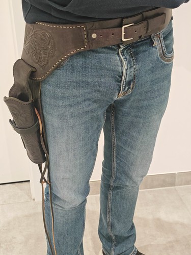 Western colt revolver holster - western,