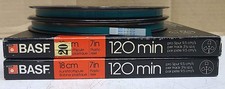 2 BASF Tonbänder 18cm 2402`