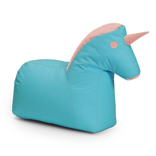 Einhorn sitzsack für kinder - einhorn,