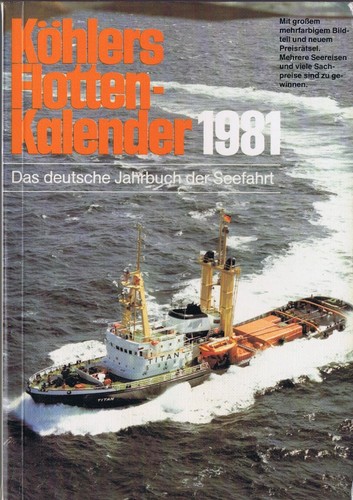 Köhlers flotten kalender 1981 - köhlers,