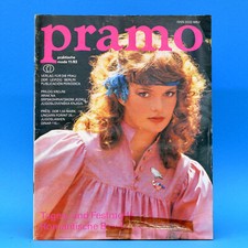 Pramo 11 1983 Praktische Mode Schnittmuster Brautkleider Tagesmode Abendmode S