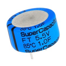 Kemet Superkondensator FT THT radial 5,5V 0,47F 80% RM5,08mm -40°C...85°C