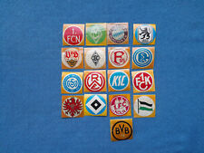 Sicker: aus 4 Serien 1 geklebtes Wappen aussuchen WM 66, TTT,  Asse 66/67, 68