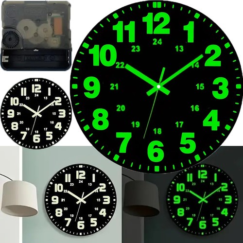 Leuchtende wanduhr moderne - leuchtende,