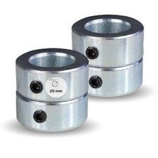 4 x FROSAL Stellringe Stahl