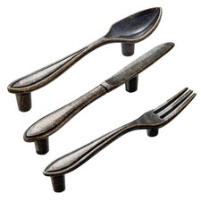 3pcs Besteck Türgriffe