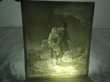 Plaue Lithophanie  Reliefbild