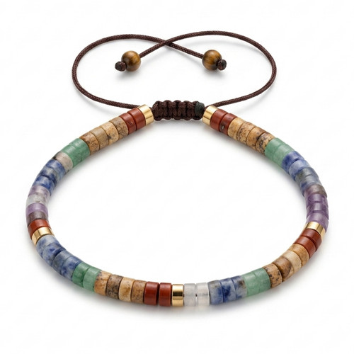 Chakra perlen armband - chakra,