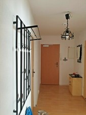 Garderobenset Schmiedeeisen Schwarz