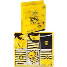 Borussia Dortmund Babybody Mein erstes Trikot Gr. 62-68 Geschenkbox Body BVB 09