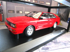 Audi quattro coupe - audi, red
