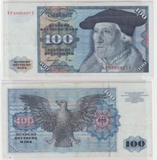 T146026 Banknote 100 DM