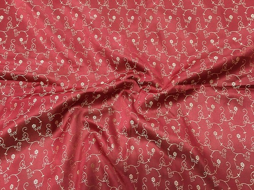 Vintage satin seide brokat - satin,