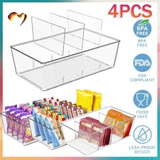 4PCS Kühlschrank Organizer