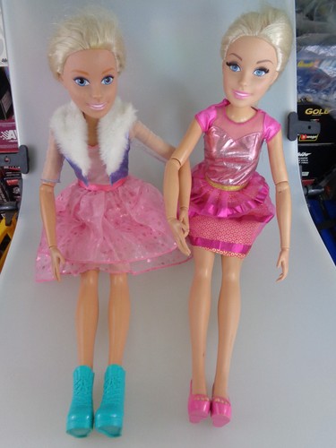 Große barbie puppen 71cm - große,