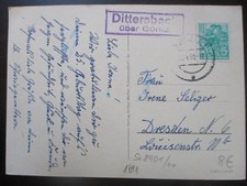 (1691) DDR Postkarte Landpost