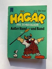 Heyne Mini 27 Dik Browne Hägar Der Schreckliche Außer Rand und Band 1990