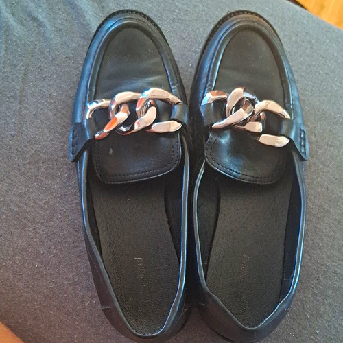 Damen slipper loafer leder - slipper, on