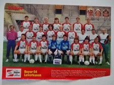 Mannschaftsfoto /  1.Bundesliga Saison 1992-93 / Bayer 04 Leverkusen